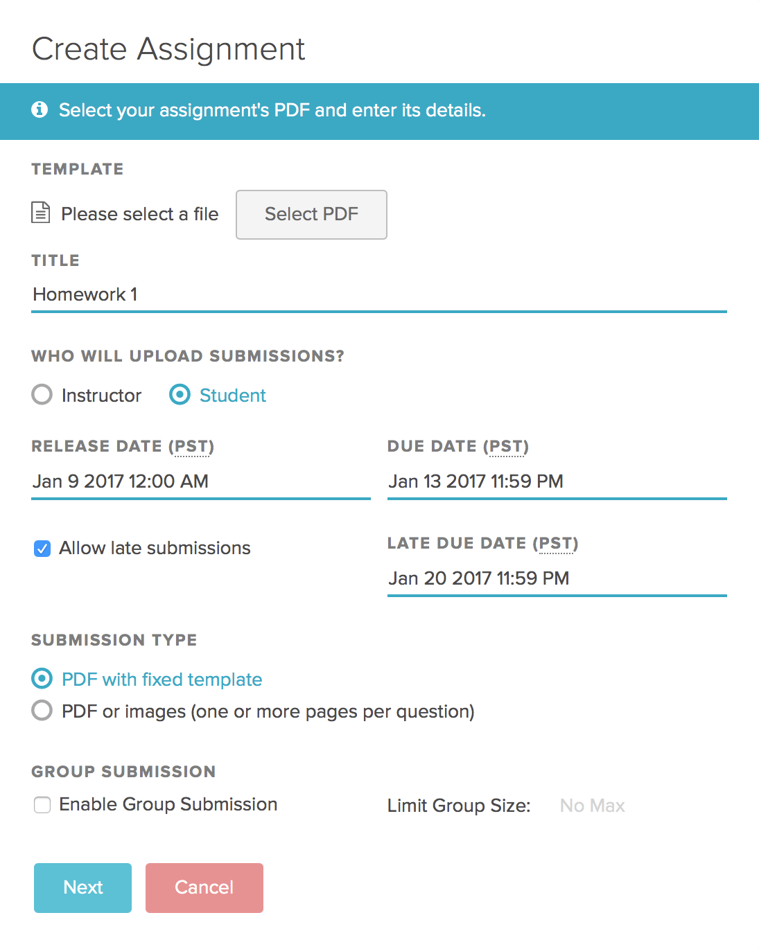 Ferpa homework score